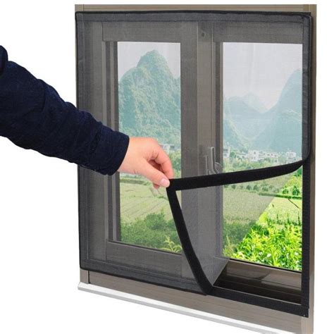 SD 2nd Generation Easy DIY Magnetic Mosquito Screen Net DIY Window