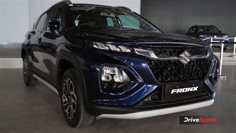 Maruti Suzuki Fronx First Look Review Specs Dimensions Design