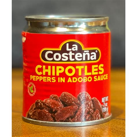 La Costena Chipotles Pepper In Adobo Sauce In Can 199g Mexico