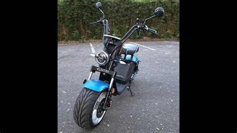 Scooter El Trica Elektra W Sport Youtube