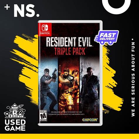 Nintendo Switch Resident Evil Triple Pack Us Chi Eng