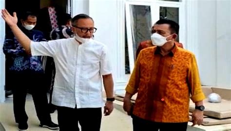 Akan Diresmikan Mei Mendatang Gubernur Ansar Cek Progres Pengerjaan