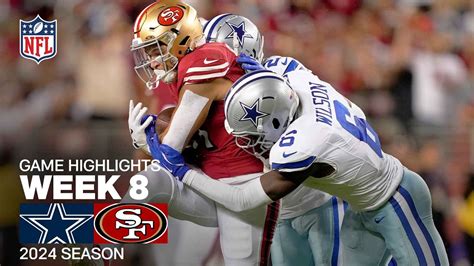 Dallas Cowboys vs. San Francisco 49ers Game Highlights | NFL 2024 ...