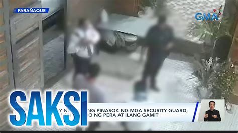 Bahay Na Biglang Pinasok Ng Mga Security Guard Nawalan Umano Ng Pera