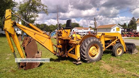 Massey Ferguson Gc1715 Backhoe Attachment