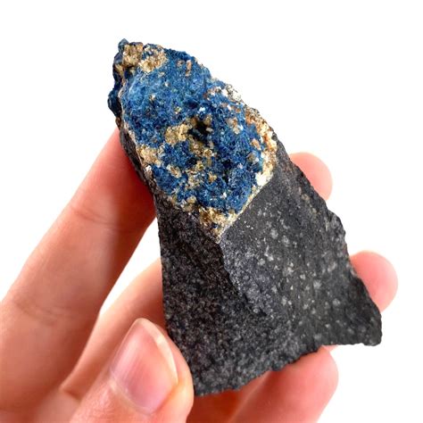 Rare Lazulite Specimen Yukon Raw Lazulite Lazulite Etsy