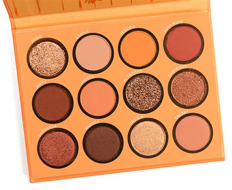 ColourPop California Love 12 Pan Pressed Powder Shadow Palette Review