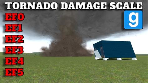 Garry S Mod Tornado Damage Scale PART 1 YouTube