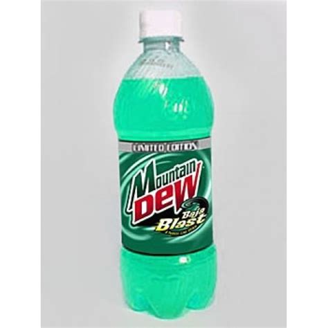 Mountain Dew Baja Blast Bottle