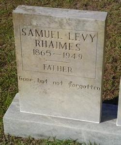 Samuel Levy Rhaimes 1865 1949 Mémorial Find a Grave