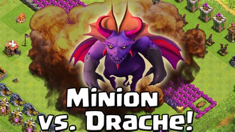 Minions Vs Drachen Clash Of Clans Duell Let S Play Coc