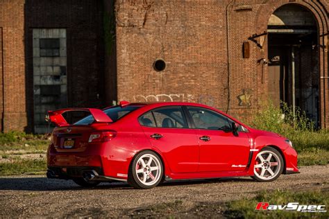 Subaru Wrx Sti Va Red Rays Te Sl Wheel Front