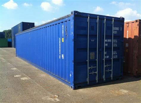 40ft High Cube Open Top Container Alpha Group Containers