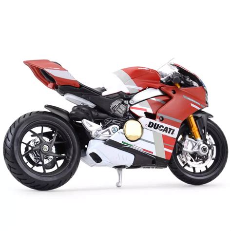 Miniatura Moto Ducati Panigale V4 S Corse Maisto Escala 118