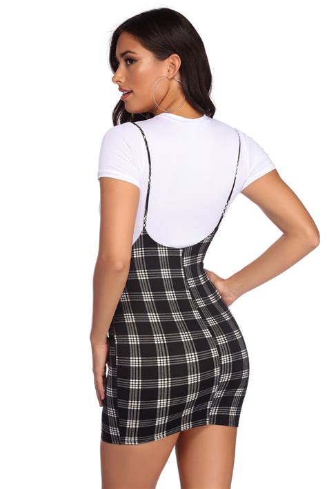 Perfectly Plaid Suspender Skirt And Windsor