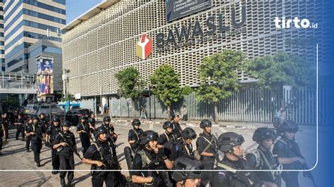 Rekayasa Lalu Lintas Di Kantor KPU Dan Bawaslu Usai Aksi 22 Mei