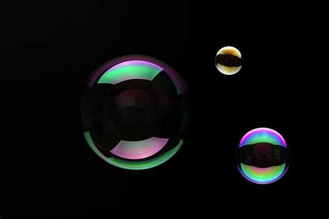 Soap Bubbles On A Black Background Photograph By Artush Foto Fine