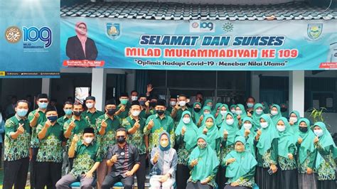 BUPATI PURBALINGGA BERI UCAPAN SELAMAT MILAD KE 109 MUHAMMADIYAH DAN