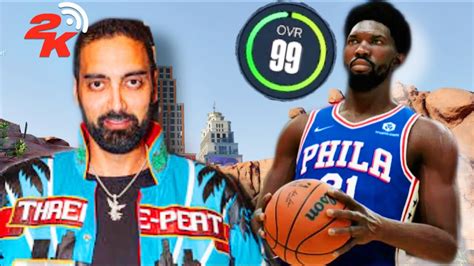 RONNIE 2K NBA 2K23 PLAYS AGAINST TRASH TALKERS WITH GLITCH JOEL EMBIID