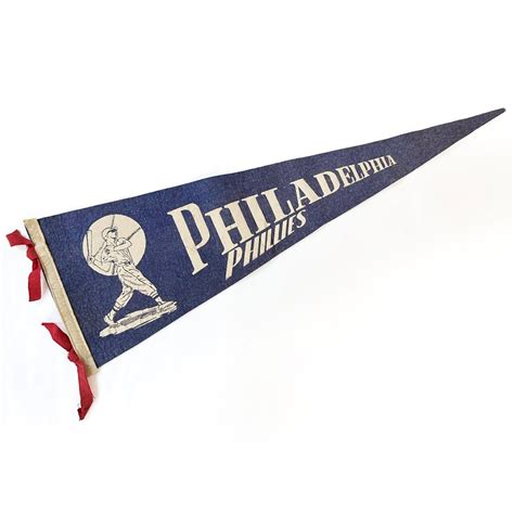 Vintage Philadelphia Phillies Pennant - Etsy