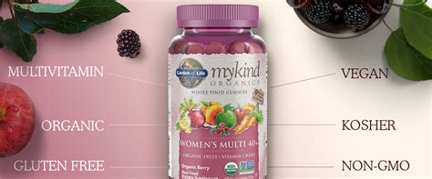 Women’s 40 Multivitamin Gummies Berry Garden Of Life