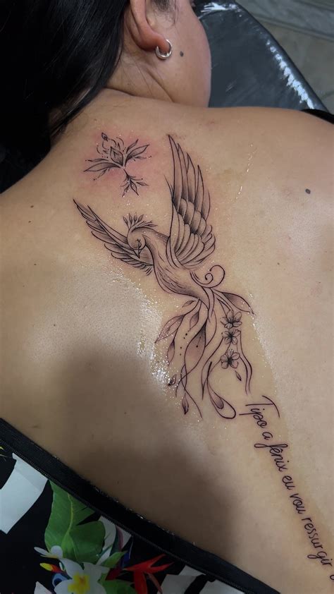 Fenix Renascendo Das Cinzas Tatuagem - Ressurgindo das Cinzas: Arte da Tatuagem Fênix | TikTok
