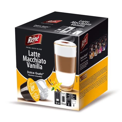 Caf Ren Vanilla Latte Macchiato Kapseln F R Dolce Gusto F R