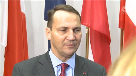 Radosław Sikorski o sytuacji na Ukrainie