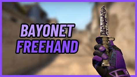 Bayonet Freehand CSGO Knife Showcase YouTube