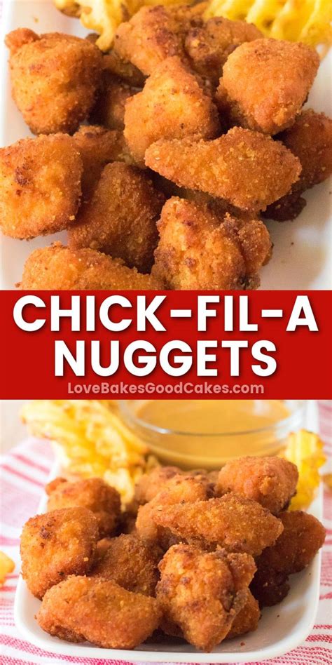 Chick Fil A Nuggets Pin Collage Chicken Main Dish Recipes Turkey