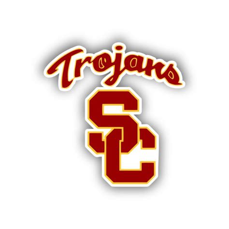 USC Trojans Full Color Vinyl Decal – Custom Size – Biggest Decal Shop