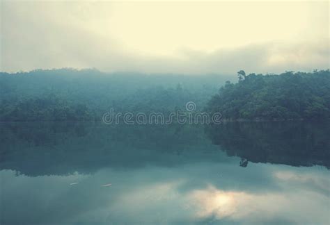 BaBe Lake Stock Photo Image Of Silhouette Asia Boat 72615276
