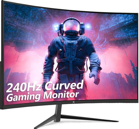 Amazon.com: Z-Edge 32-inch Curved Gaming Monitor 16:9 1920x1080 240Hz ...