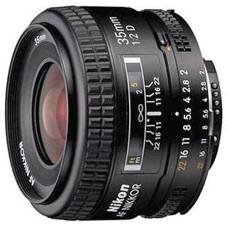 Objectif Reflex Nikon AF 35mm F 2 D Focale Fixe Achat Prix Fnac