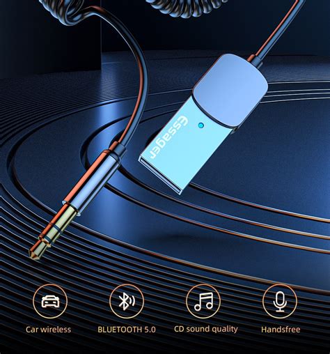 Essager Bluetooth Aux Adapter For Car