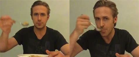 Ryan Gosling Eating Cereal | Vine Videos | POPSUGAR Celebrity