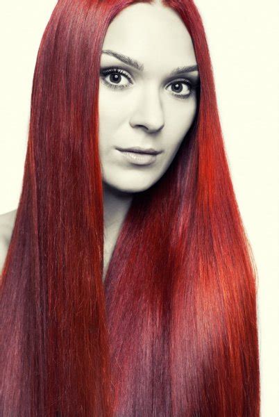 Nude Woman With Long Red Hair Stock Photo By Zastavkin 69875991