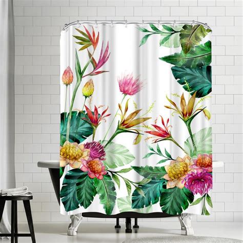 Tropical Shower Curtains