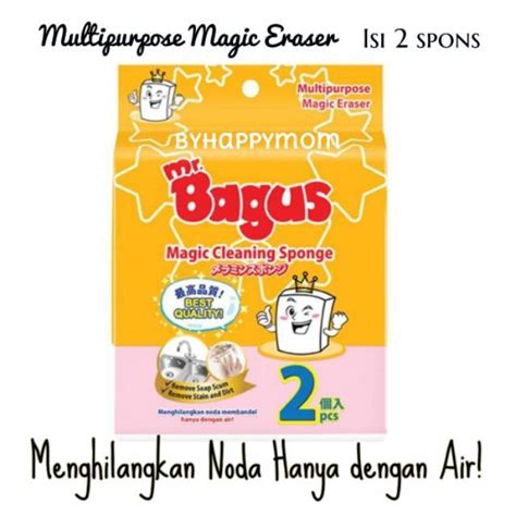 Jual Mr Bagus Magic Cleaning Sponge Multipurpose Magic Spons Pembersih