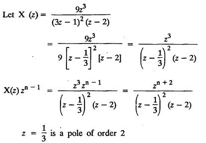 Inverse Z Transform Definition Solved Example Problems