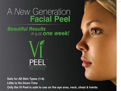 VI Peel, the new breakthrough in Anti-Aging, a cure for Acne.