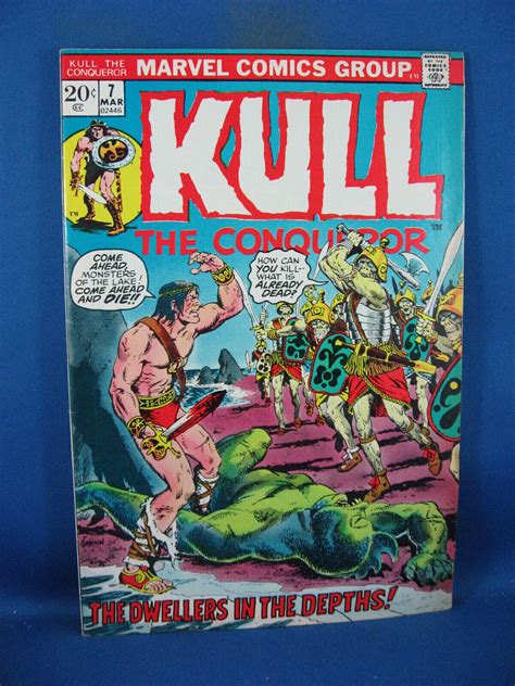 Kull 7 VF Thulsa Doom 1973 Comic Books Bronze Age Marvel Kull