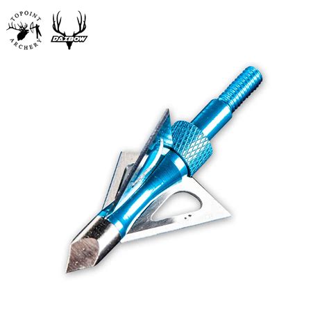 Topoint Archery Pcs Broadheads Stainless Steel Hunting Arrowheads