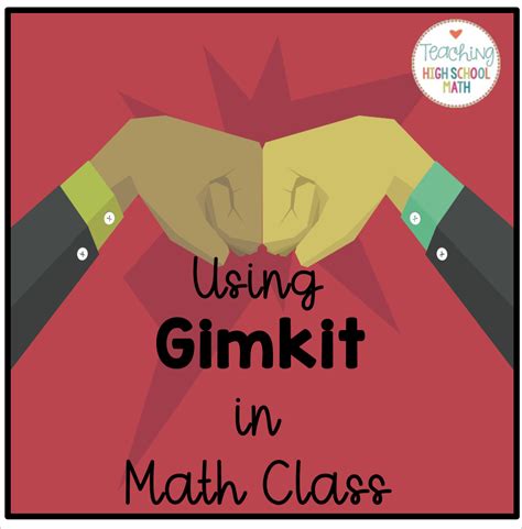 New Game to use in Math Class - GimKit | Teaching High School Math