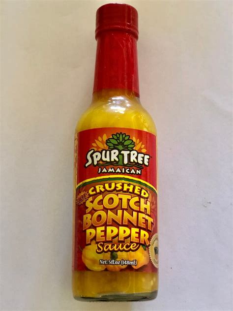 Spur Tree Jamaican Crushed Scotch Bonnet Pepper Sauce Etsy