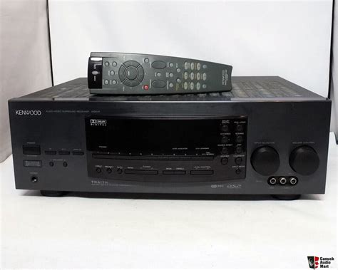 Kenwood Audio Video Surround Sound Receiver Vr Channel Watt