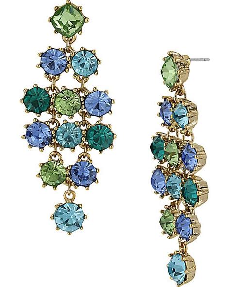 Zsazsasitlist Gem Drop Earrings Jewelry Betsey Johnson