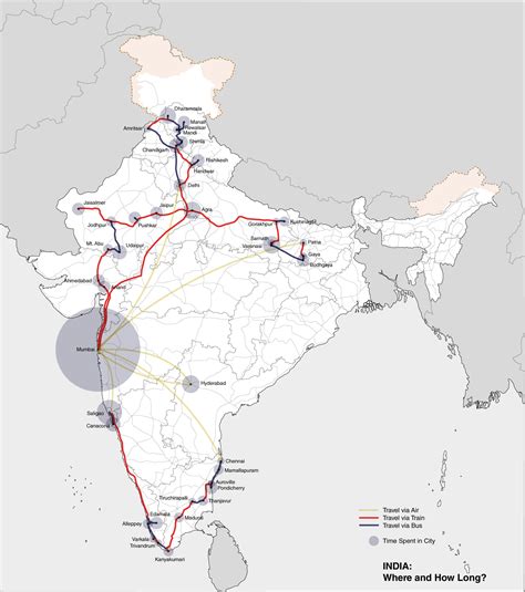 Mapped: India - rumblings