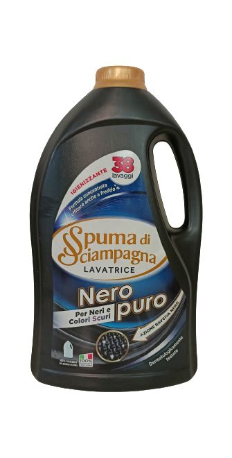 Spuma Di Sciampagna Nero Puro P Yn Do Prania Czarnych Tkanin L Chemane