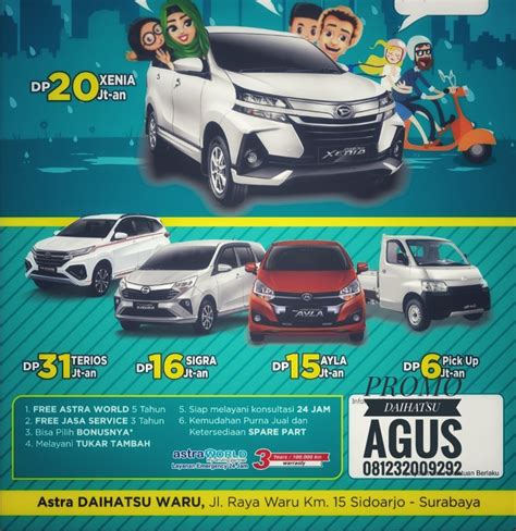 Harga Mobil Xenia Baru Kredit Di Surabaya Daihatsu Xenia